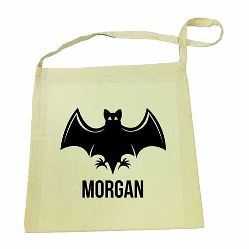 BatHalloween Calico Tote Bag