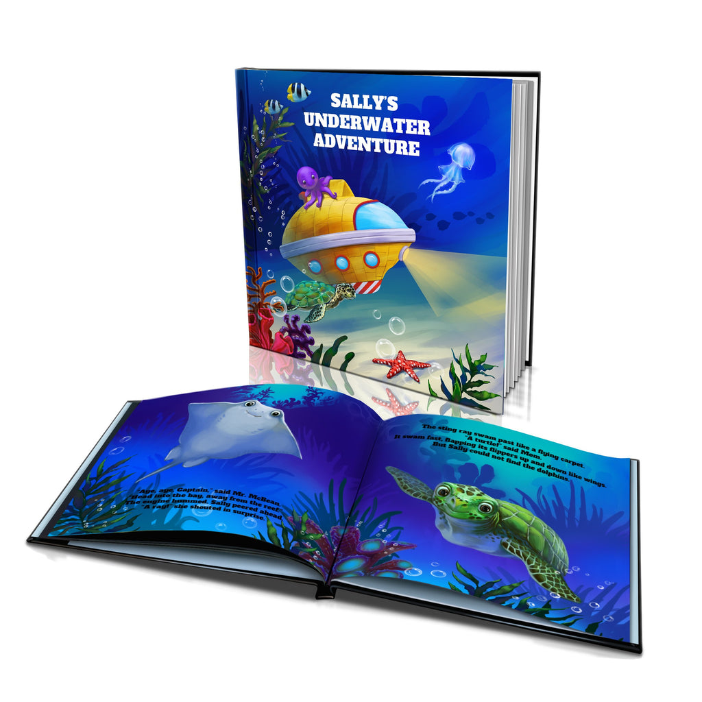 Hard Cover Story Book - Underwater Adventure