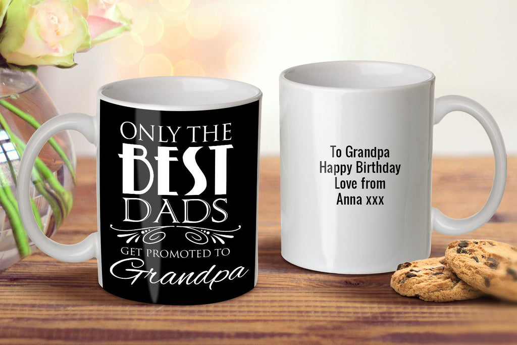 Promoted To Grandpa Mug - Grandpa