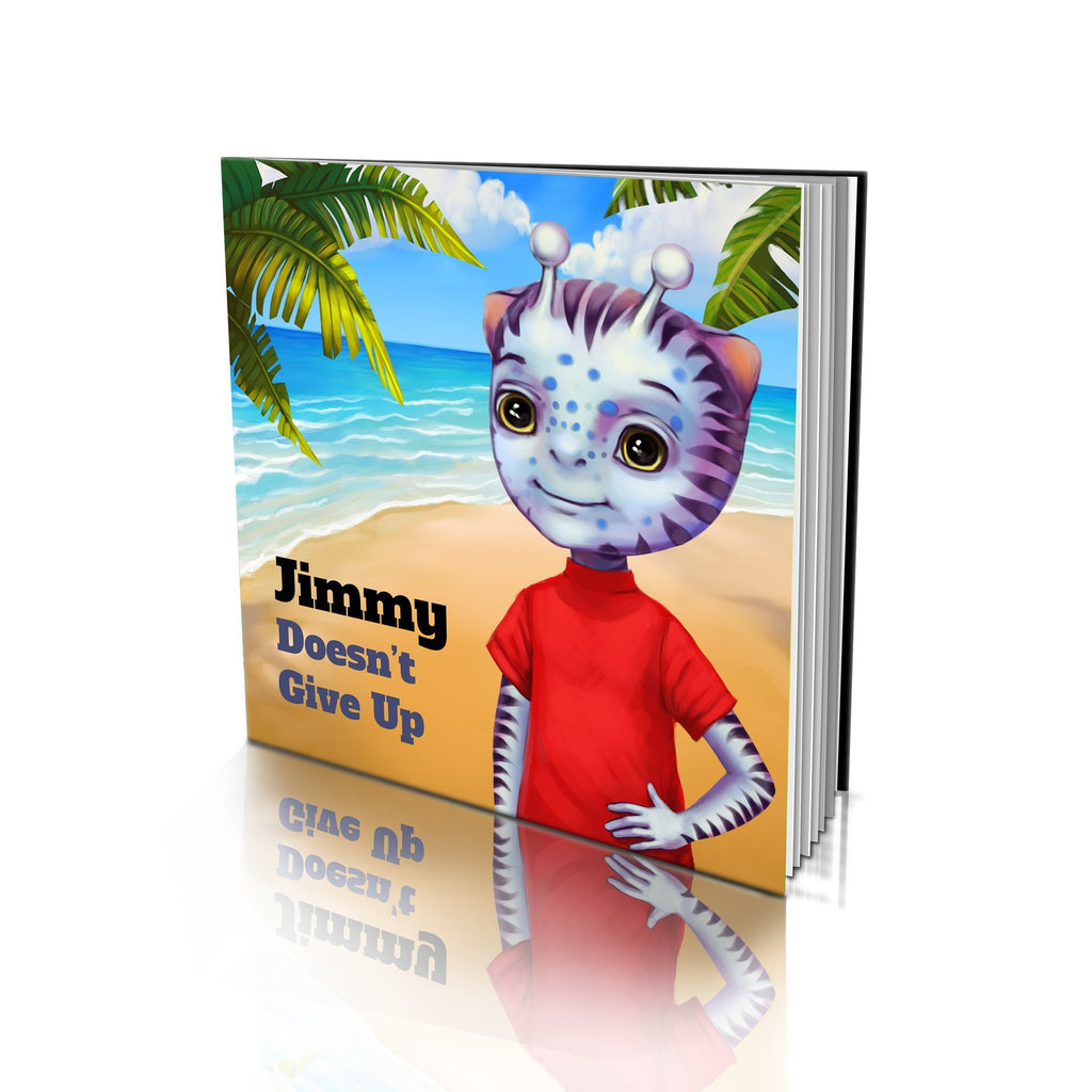 Large Soft Cover Story Book - Doesn't Give Up
