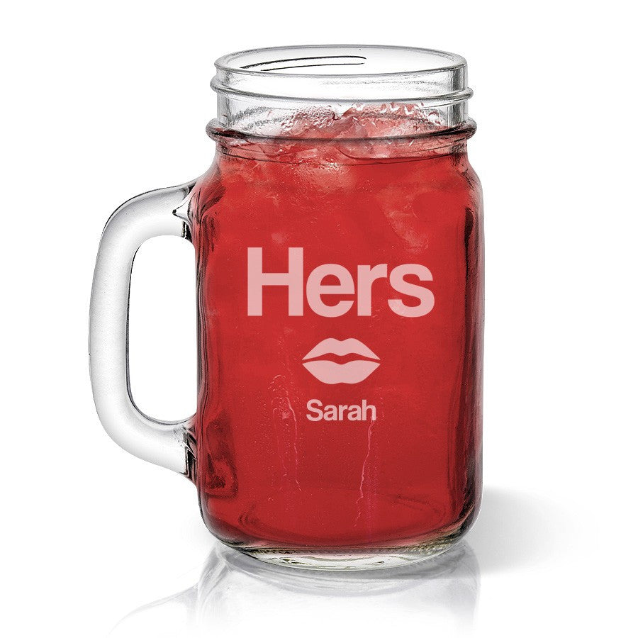 Hers Mason Jar