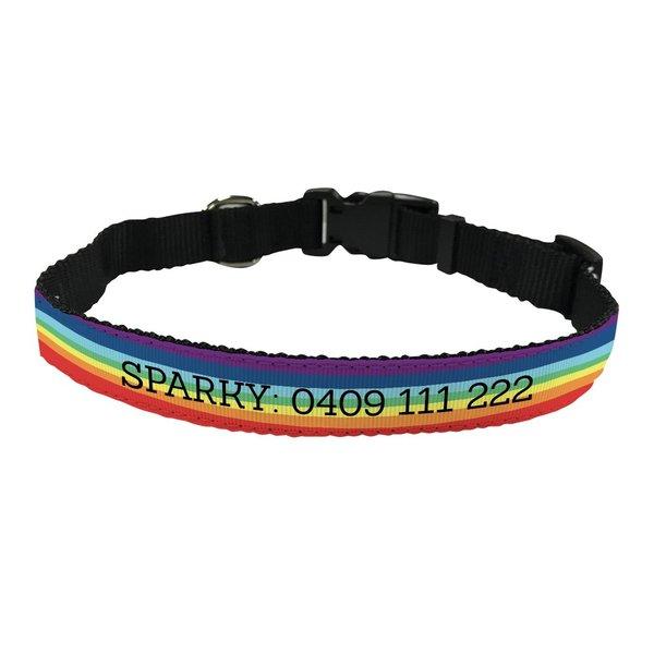 Rainbow Pet Collar - Small