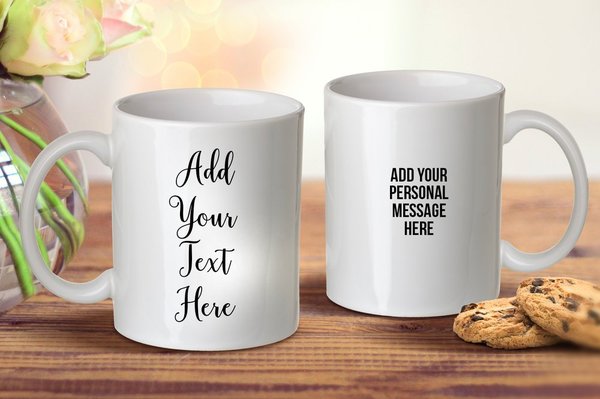 Add Your Own Message Mug