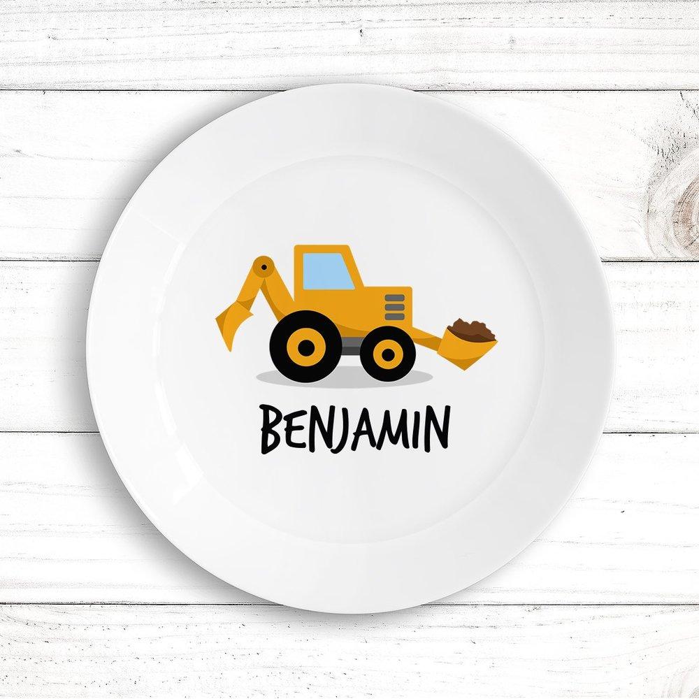 Little Digger Kids' Plate