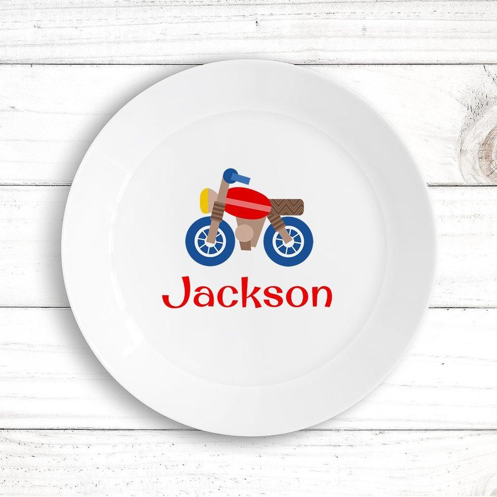 Motorbike Kids' Plate