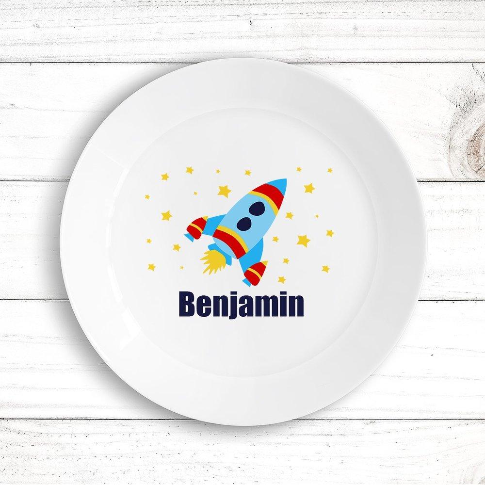 Rocket Kids' Plate