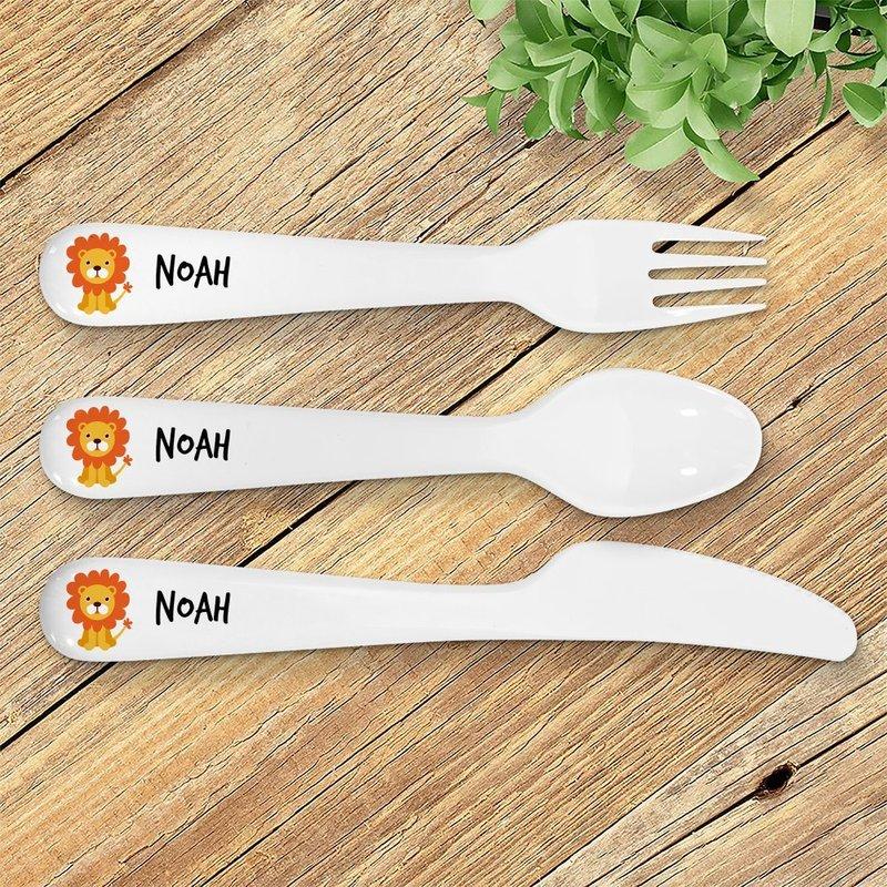 Lion Kids' Cutlery Set