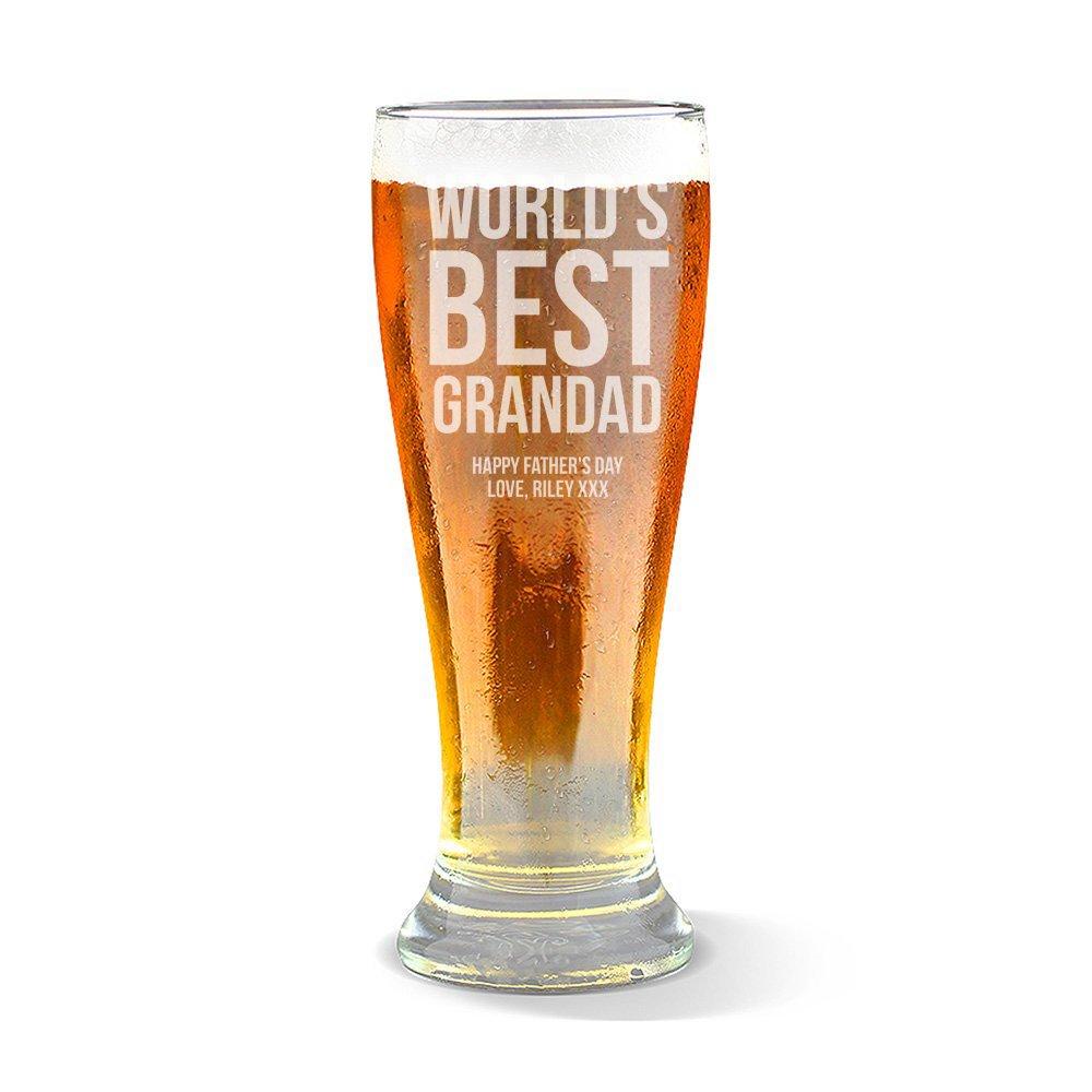 Best Grandad Premium 425ml Beer Glass