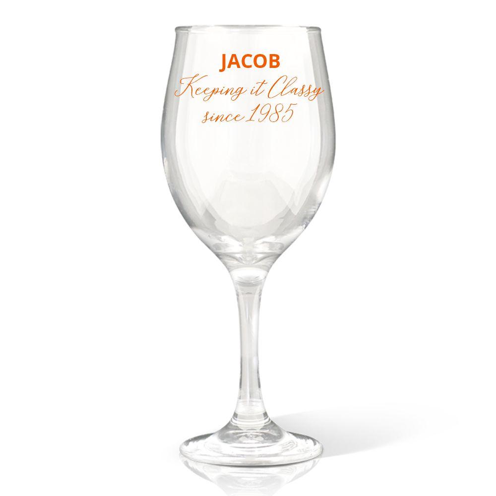 Classy Wine Glass