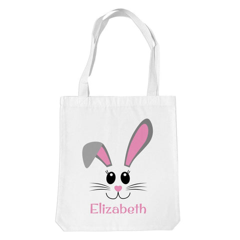 Pink Bunny Face Premium Tote Bag (Temporarily Out of Stock)