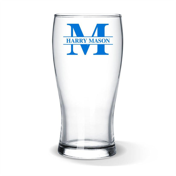 Colour Printed Standard Beer Glasses