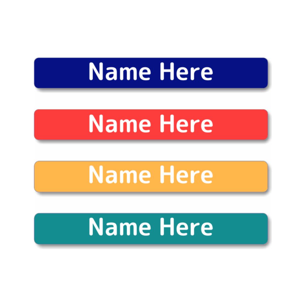 Marine Mini Name Labels 40pk