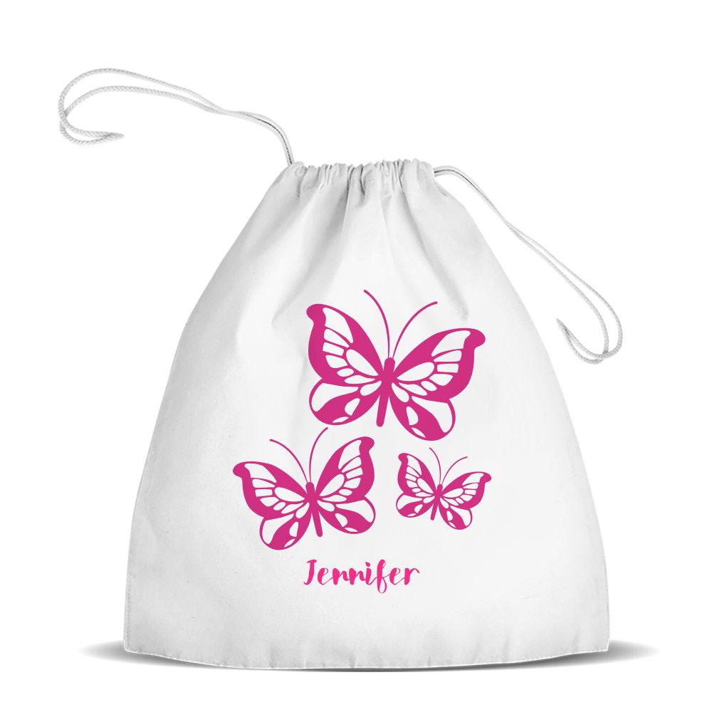Butterflies Premium Drawstring Bag (Temporarily Out of Stock)