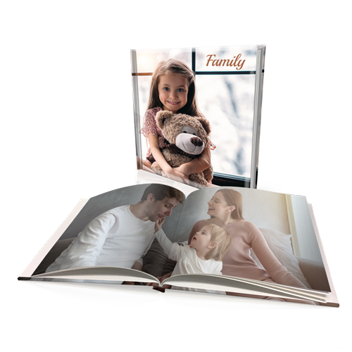 12 x 12" Premium Padded Personalised Hard Cover Book