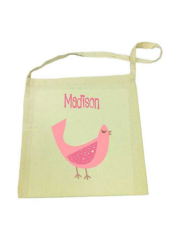 Calico Tote Bag - Pink Dove