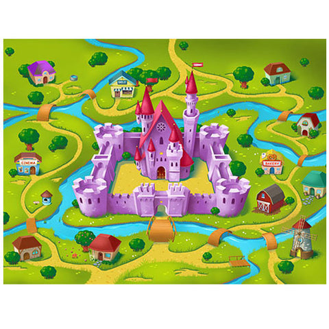 Large Castle Play Blanket