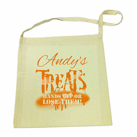 Treats Halloween Calico Tote Bag