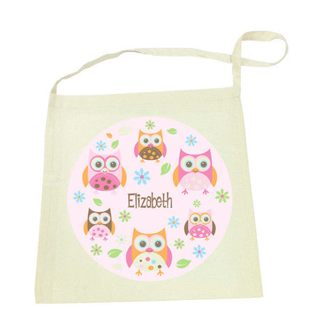 Calico Tote Bag - Owl