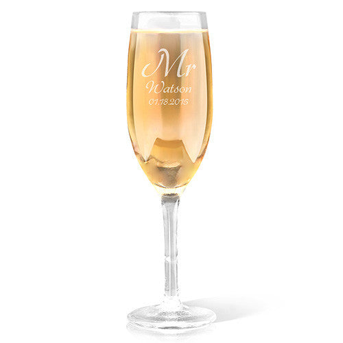 Mr Design Champagne Glass