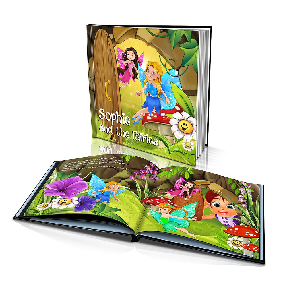Large Hard Cover Story Book - The Fairies