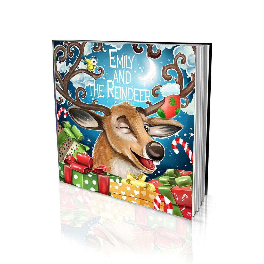 Large Soft Cover Story Book - Santa's Reindeer