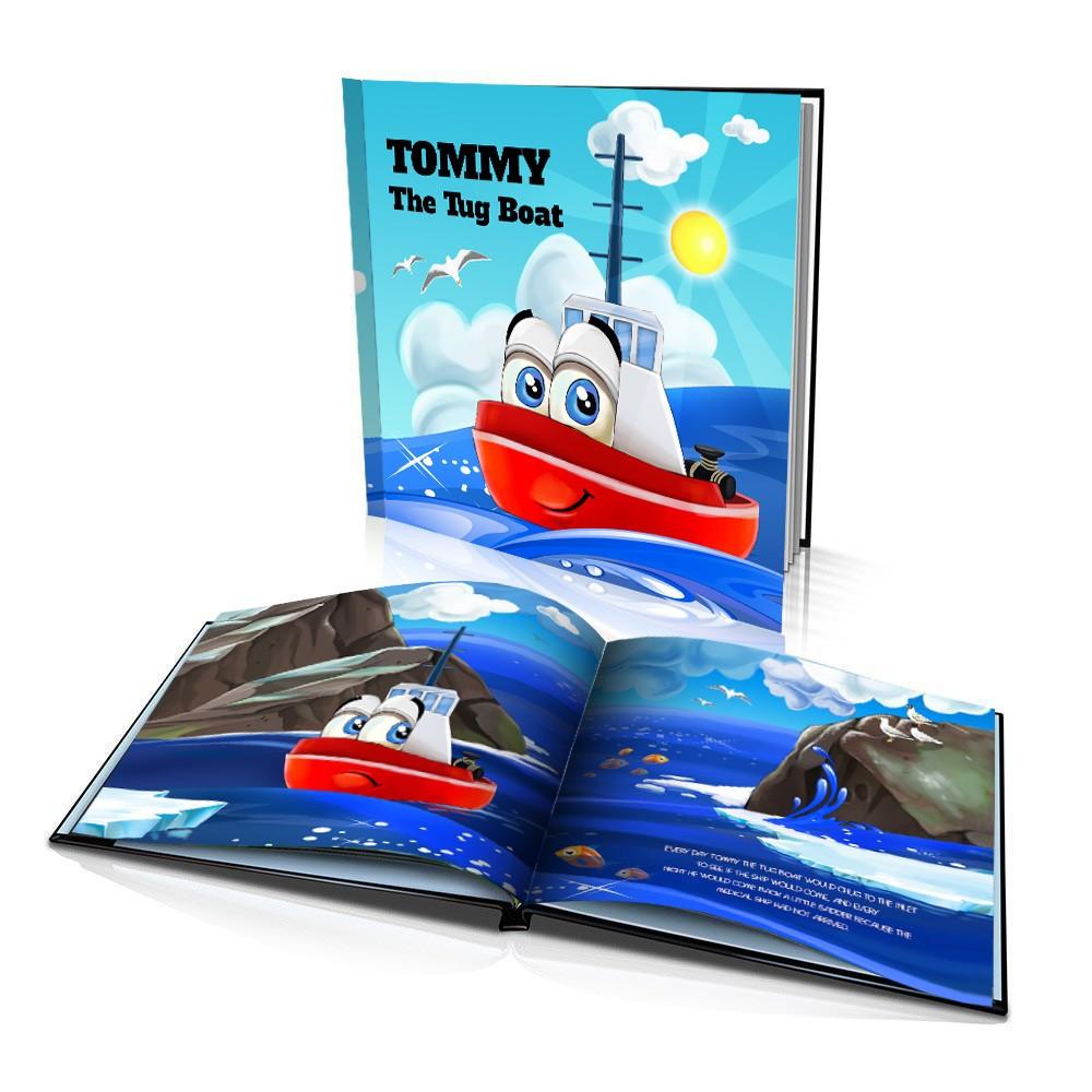 Large Hard Cover Story Book - The Tug Boat