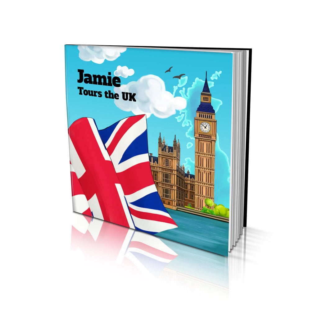 Large Soft Cover Story Book - Tours the UK