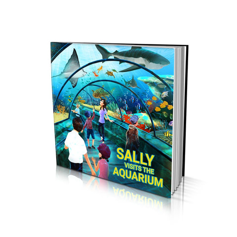 Large Soft Cover Story Book - Visits the Aquarium