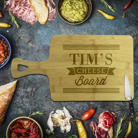 Tim's Cheese Rectangle Bamboo Serving Board