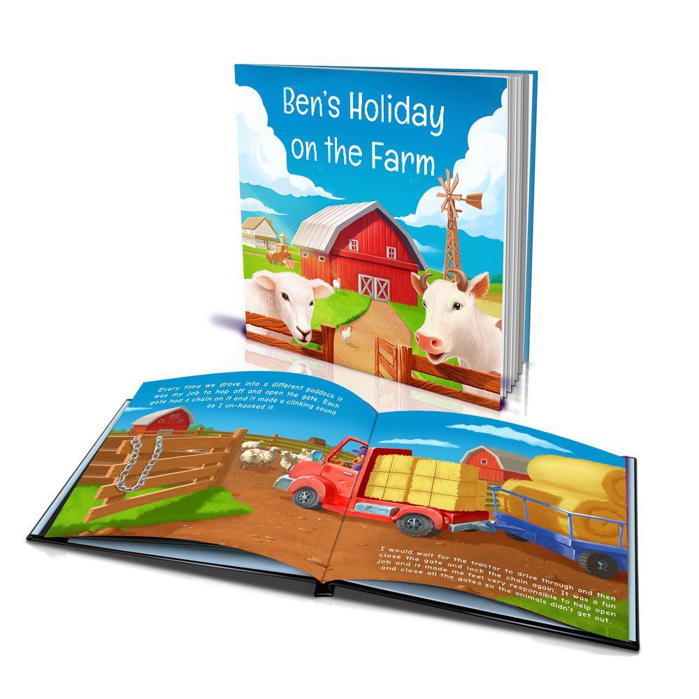 Holiday on the Farm Hard Cover Story Book