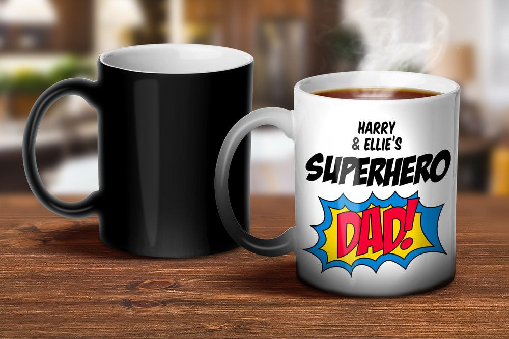 Superhero Dad Magic Mug