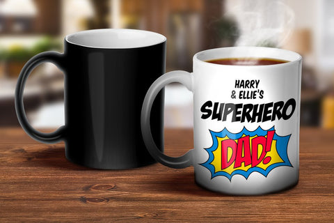 Superhero Dad Magic Mug