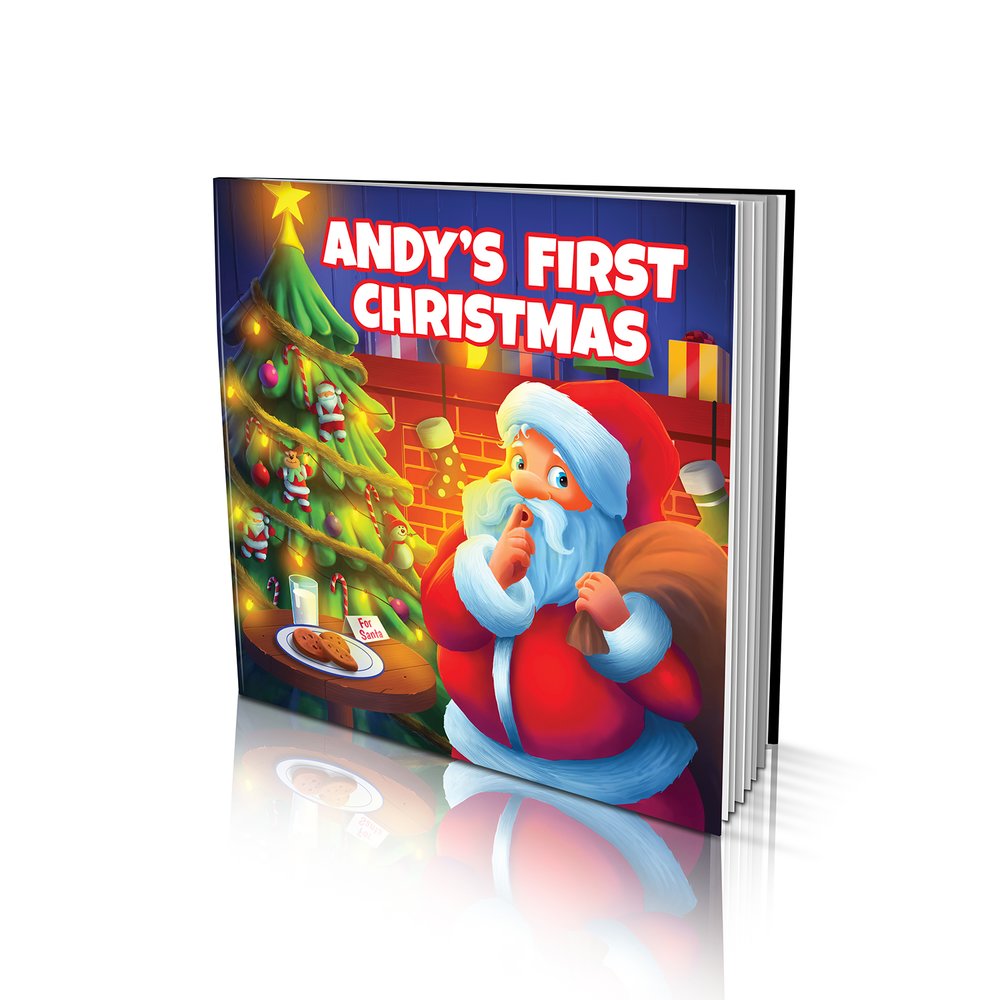 Large Soft Cover Story Book - First Christmas