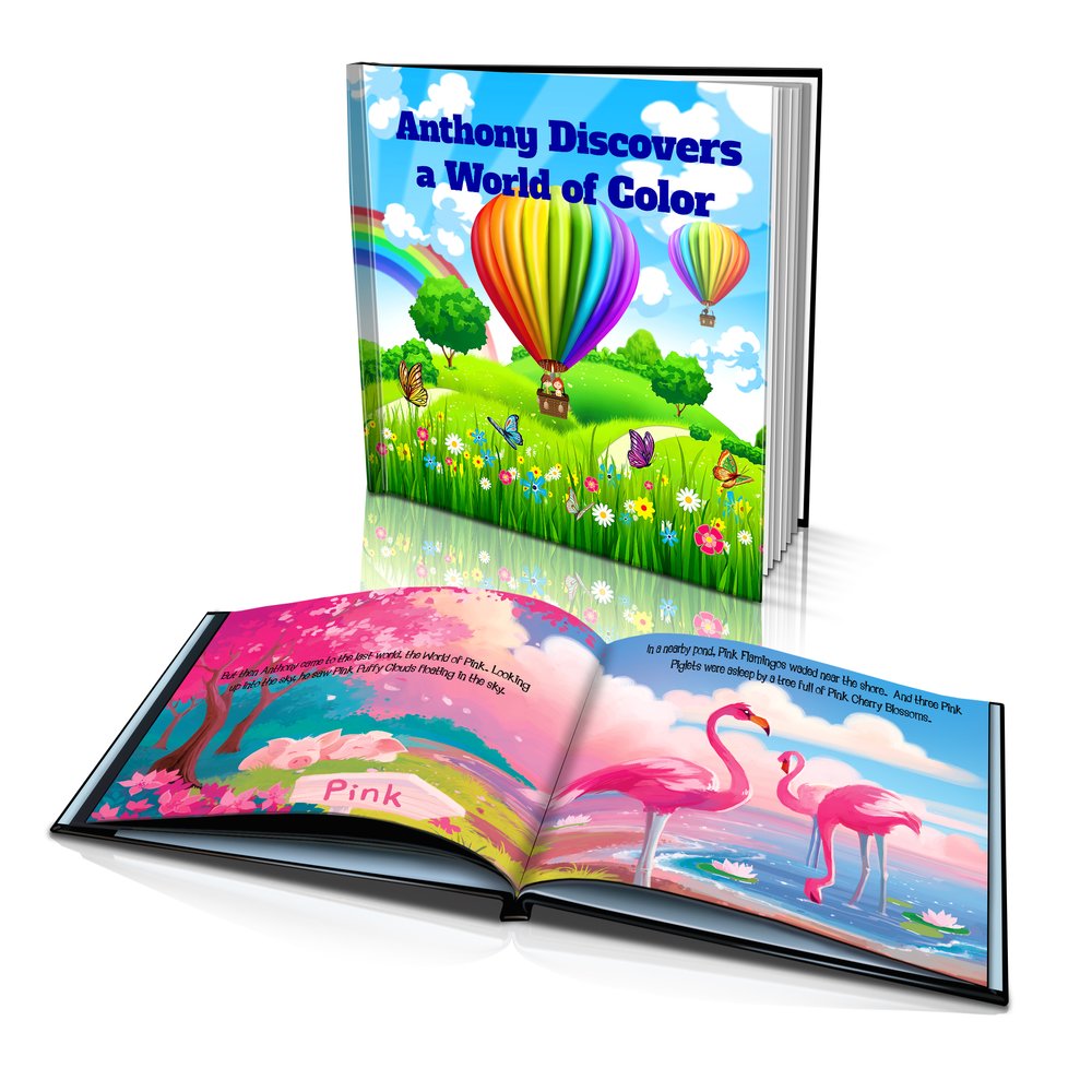 Hard Cover Story Book - Discovers a World of Colour