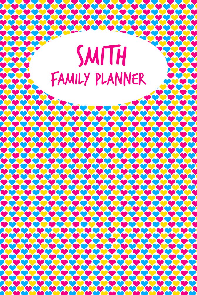 Hearts A3 Family Planner