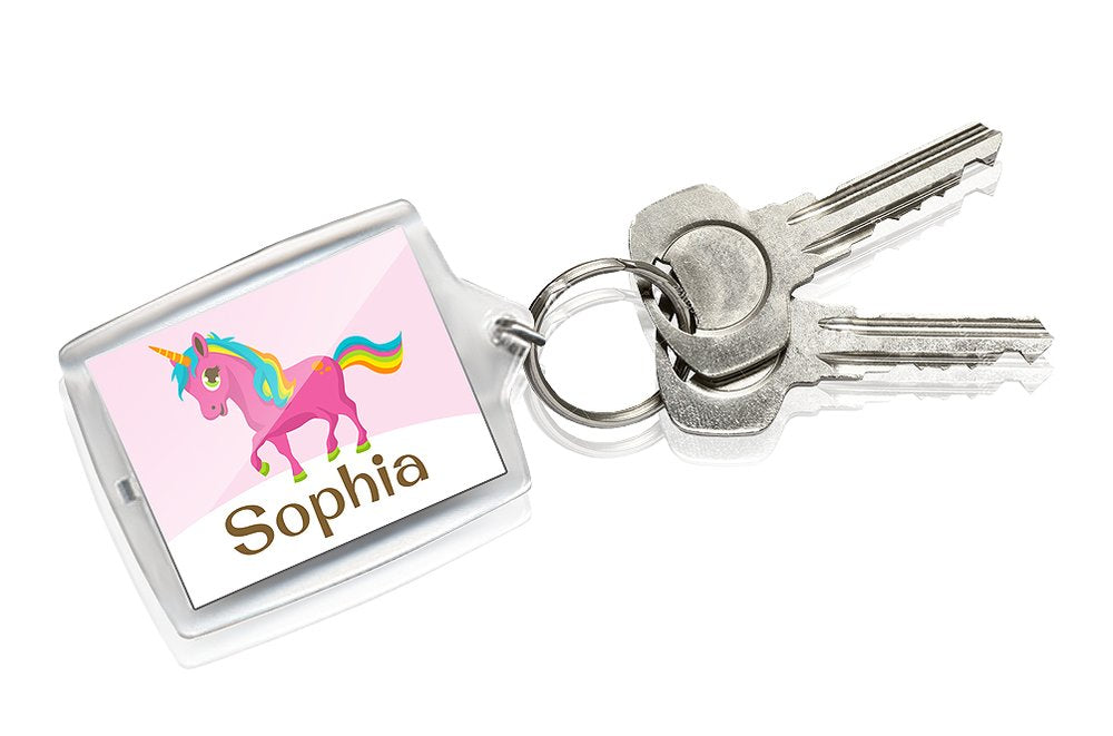 Unicorn Keyring