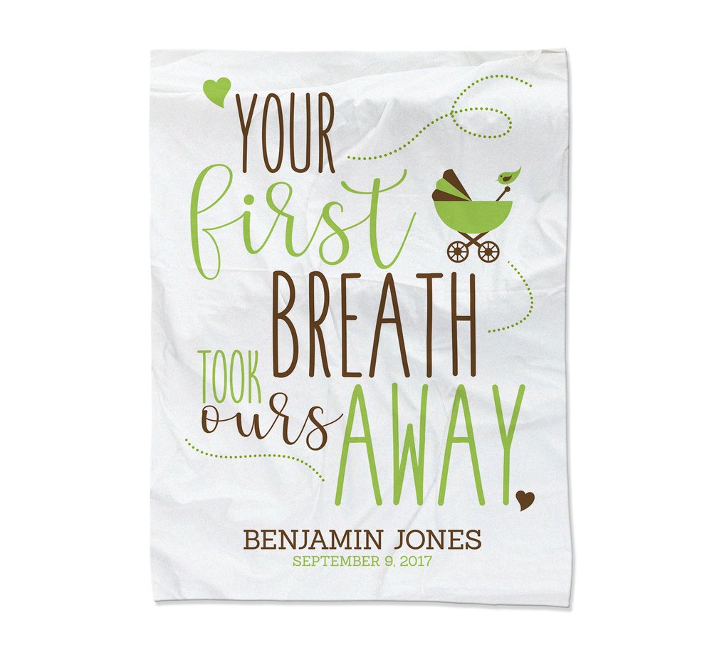 First Breath Blanket - Medium