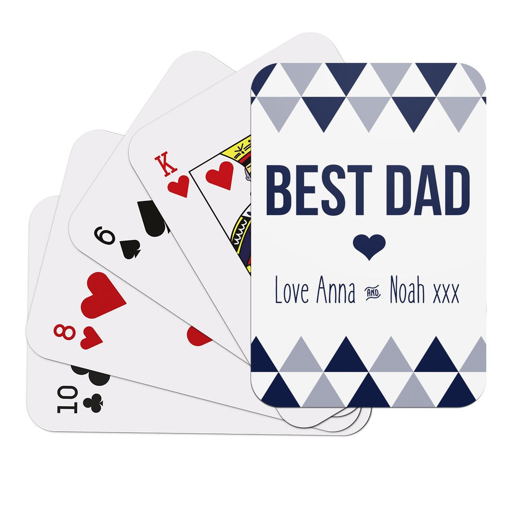 Best Dad Playing Cards