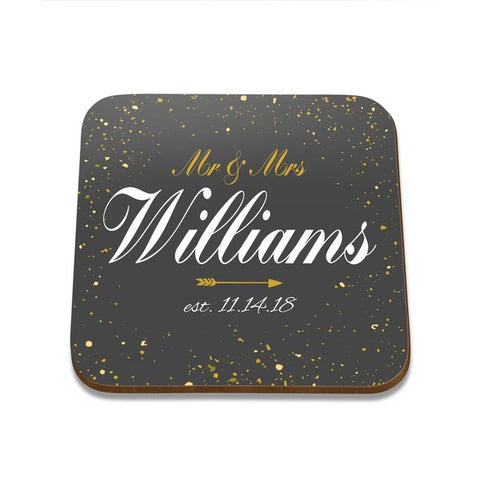 Sparkles Square Coaster - Set of 4