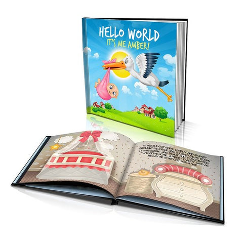 Hard Cover Story Book - Hello World