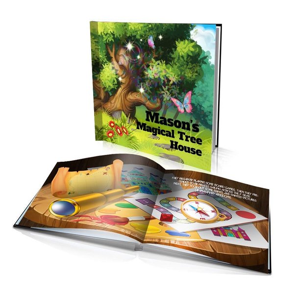 Large Hard Cover Story Book - Magical Tree House
