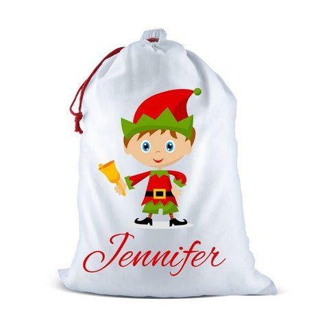 Elf Santa Sack