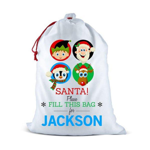 Fill This Bag Santa Sack