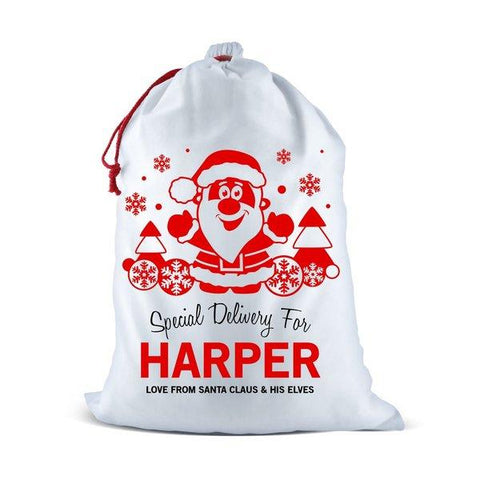 Santa Scene Santa Sack