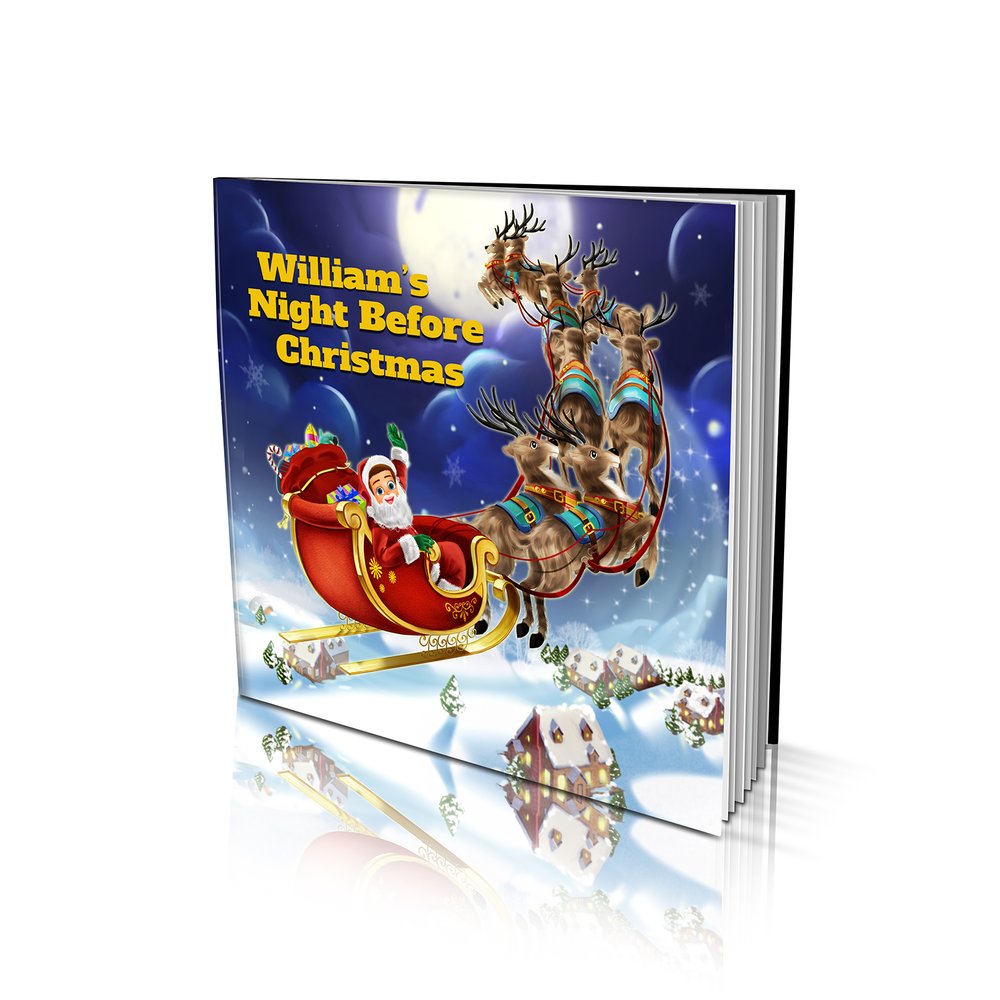Night Before Christmas Soft Cover Story Book