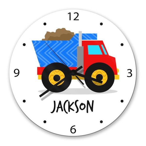 Truck Glass Clock