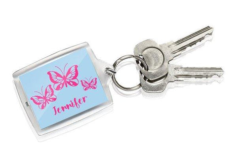 Butterflies Keyring