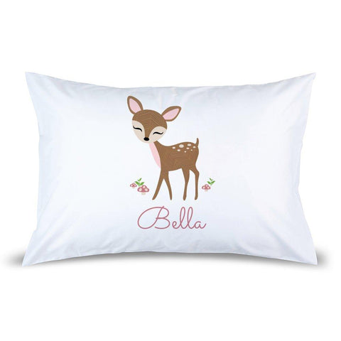 Cute Deer Pillow Case