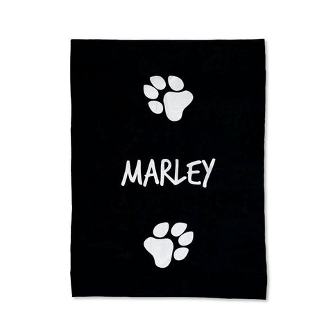 Paw Prints - Dog Blanket - Small