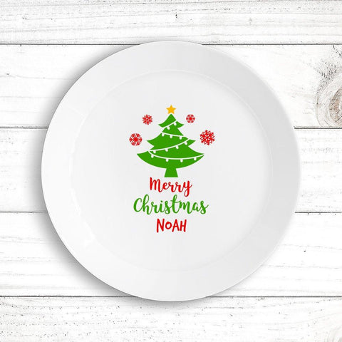 Christmas Tree Kids' Plate